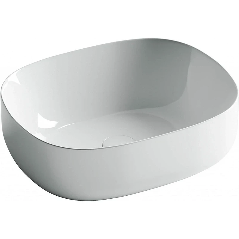 Раковина-чаша Ceramicanova Element 46 CN6018 Белая фарфор накладная