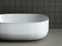 Раковина-чаша Ceramicanova Element 46 CN6018 Белая фарфор накладная