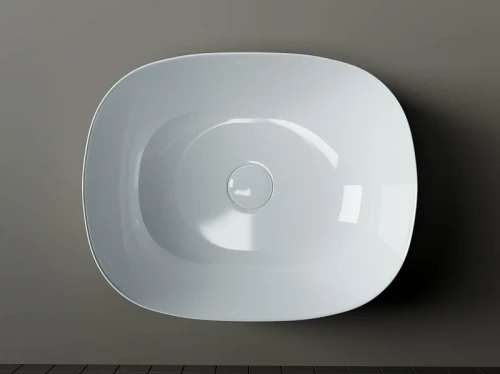 Раковина-чаша Ceramicanova Element 46 CN6018 Белая фарфор накладная