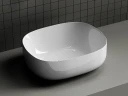 Раковина-чаша Ceramicanova Element 46 CN6018 Белая фарфор накладная