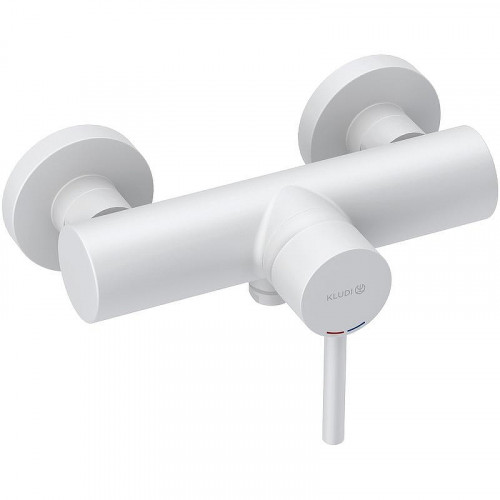 Смеситель для душа Kludi Bozz 388315376 Белый матовый