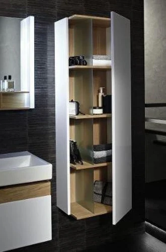 Шкаф пенал Jacob Delafon Terrace 50 R EB1179D-F32 подвесной цвет Ледяной коричневый сатин