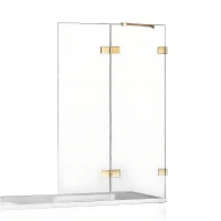 Шторка для ванны New Trendy AVEXA Gold x110 EXK-2013