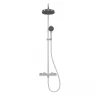 Душевая система Vitra Base Round A47303EXP с термостатом цвет Хром