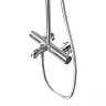 Душевая система Vitra Base Round A47303EXP с термостатом цвет Хром