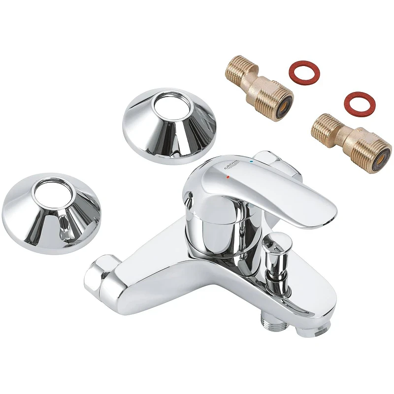 Комплект смесителей Grohe Euroeco 124428 Хром