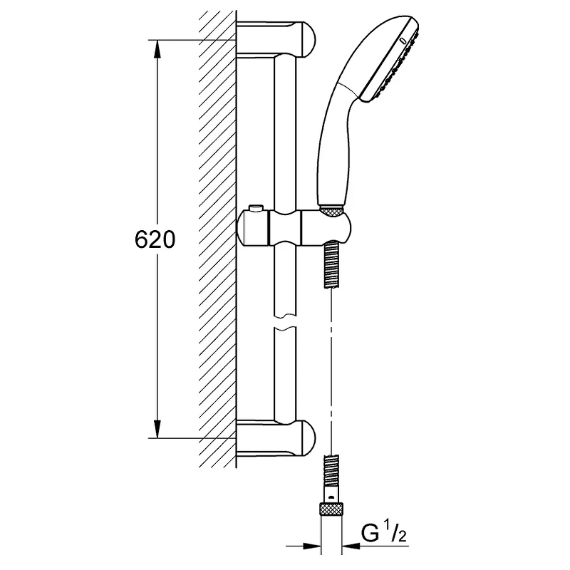 Комплект смесителей Grohe Euroeco 124428 Хром