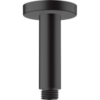 Кронштейн для верхнего душа Hansgrohe Vernis Blend 27804670 Черный матовый латунь на потолок