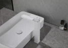 Смеситель для раковины Abber Daheim AF8211W цвет Белый матовый