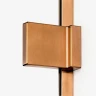 Шторка для ванны New Trendy AVEXA Copper brushed x80 EXK-3805-WP