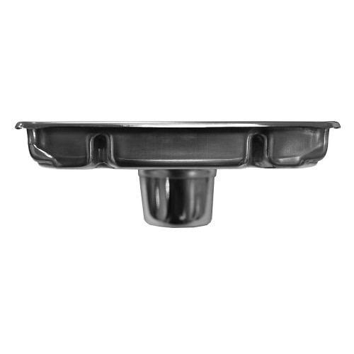 Душевой трап Loranto Libra 150х150 3065.0A050K.015.1 с решеткой цвет Нержавеющая сталь / под плитку
