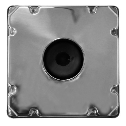 Душевой трап Loranto Libra 150х150 3065.0A050K.015.1 с решеткой цвет Нержавеющая сталь / под плитку