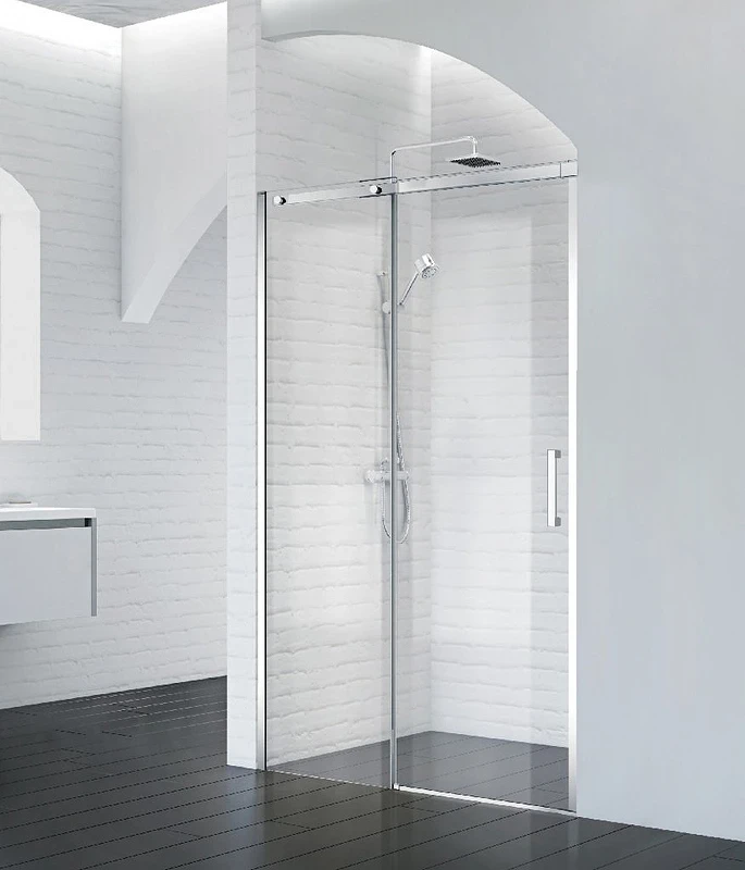 Душевая дверь BelBagno Acqua 120 ACQUA-BF-1-120-C-Cr профиль Хром стекло прозрачное