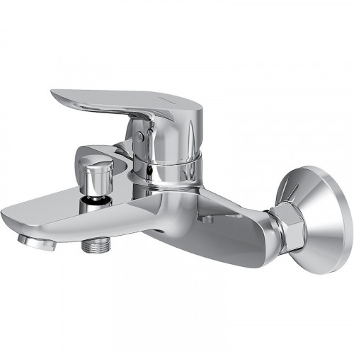 Смеситель для ванны Damixa Jupiter 771000001 Хром латунь на стену