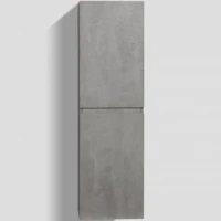 Шкаф пенал BelBagno Luce 40 LUCE-1350-2A-SC-SCM подвесной Stucco Cemento МДФ / ЛДСП