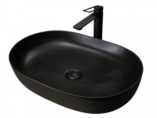 Раковина-чаша Gid Lago 60 Bm1348 53355 цвет Черный матовый