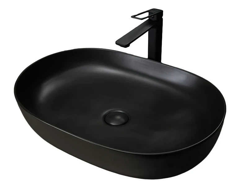 Раковина-чаша Gid Lago 60 Bm1348 53355 цвет Черный матовый