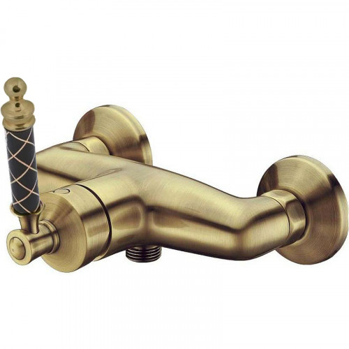 Смеситель для душа Boheme Vogue 204-MR-B Бронза латунь на стену