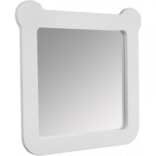 Зеркало Aquaton Каспер Мишка 51 1A283402CRE20 Белое матовое