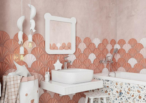 Зеркало Aquaton Каспер Мишка 51 1A283402CRE20 Белое матовое