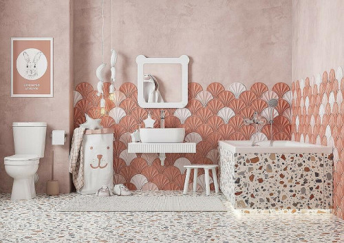 Зеркало Aquaton Каспер Мишка 51 1A283402CRE20 Белое матовое