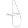 Душевая система Hansgrohe Croma Select S 26890700 с термостатом Белая матовая латунь на стену