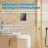 Кнопка смыва для инсталляции Abber AC0125NG цвет Никель