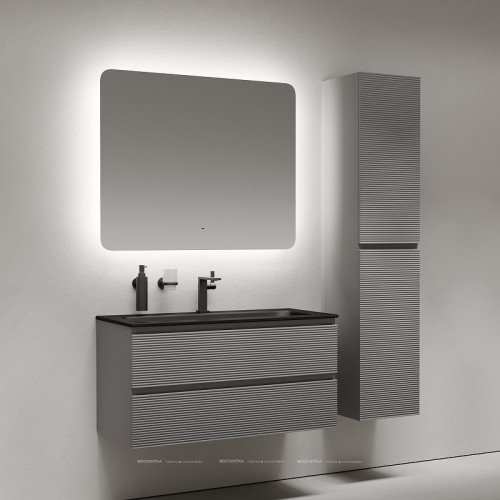 Зеркало Sancos Ray 100 RA1000 c подсветкой с сенсорным выключателем и диммером