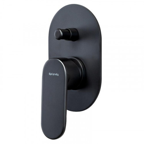 Смеситель для душа Splendy Rest RE204U1K2BM цвет Черный матовый