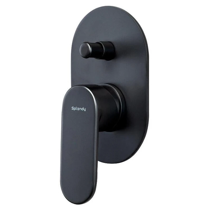 Смеситель для душа Splendy Rest RE204U1K2BM цвет Черный матовый