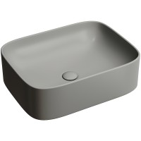 Раковина-чаша Ceramicanova Element 51 CN6052MH Антрацит матовый фарфор накладная
