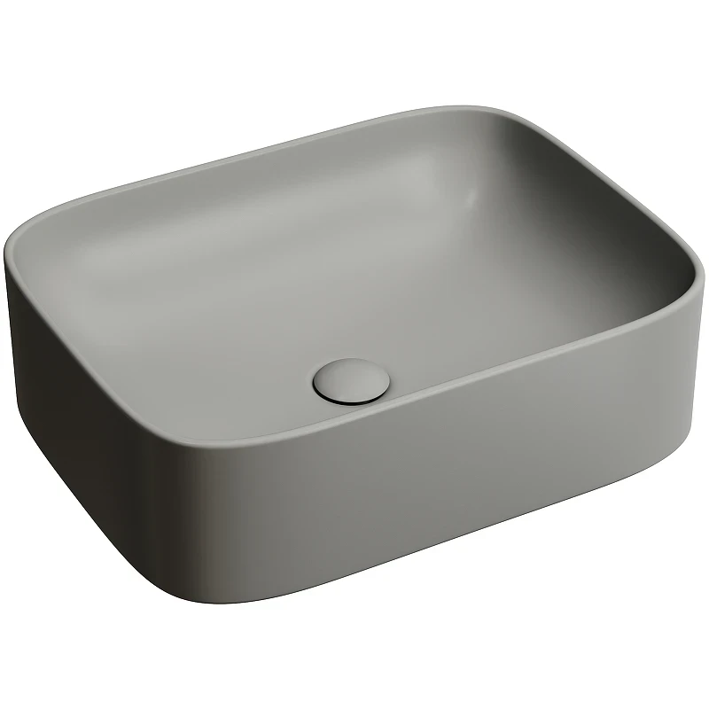 Раковина-чаша Ceramicanova Element 51 CN6052MH Антрацит матовый фарфор накладная