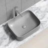 Раковина-чаша Ceramicanova Element 51 CN6052MH Антрацит матовый фарфор накладная