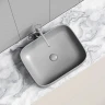 Раковина-чаша Ceramicanova Element 51 CN6052MH Антрацит матовый фарфор накладная