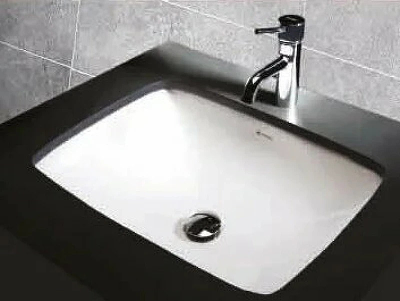 Раковина beWash Balaton 51 93501001 Белый глянец фарфор встраиваемый