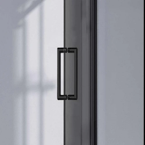 Душевой уголок Vincea Como-N 120x100 VSR-4CN1012CGB профиль Черный стекло тонированное