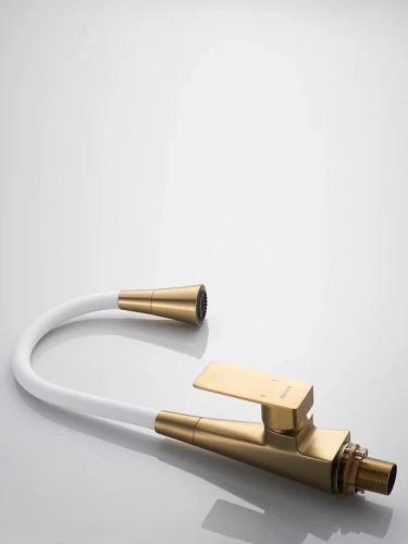 Смеситель для кухни Shevanik S543G-1 цвет Золото матовое