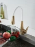 Смеситель для кухни Shevanik S543G-1 цвет Золото матовое