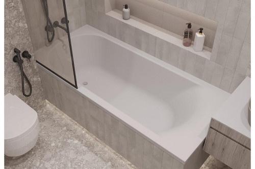 Акриловая ванна Relisan EcoPlus Селена 170x70 Гл000025995 цвет Белый