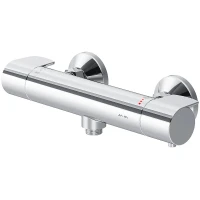 Смеситель для душа AM.PM X-Joy F85A40000 с термостатом Хром латунь на стену