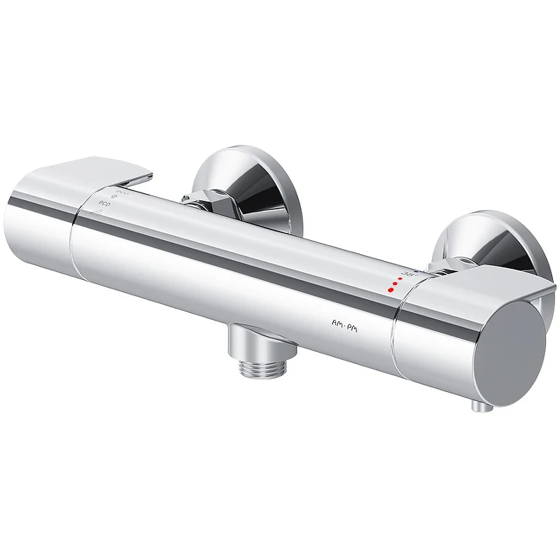 Смеситель для душа AM.PM X-Joy F85A40000 с термостатом Хром латунь на стену