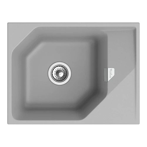 Кухонная мойка Rivelato Locus LS-65 grigio metallizzato цвет Серый металлик
