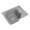 Кухонная мойка Rivelato Locus LS-65 grigio metallizzato цвет Серый металлик