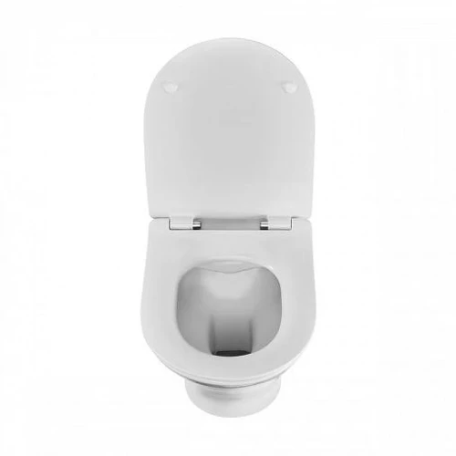 Унитаз с инсталляцией Roca Leon ZRU9307623 цвет Белый с сиденьем Микролифт