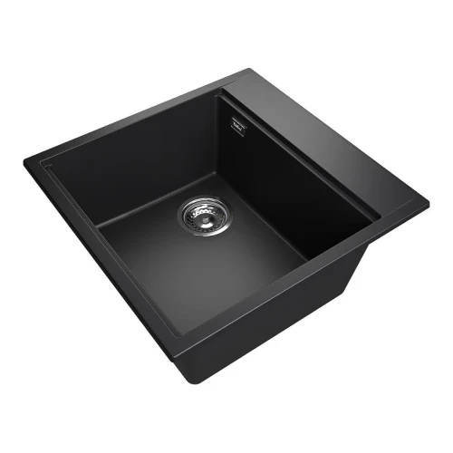 Кухонная мойка Rivelato Tesoro 50 TR-505-L nero цвет Черный