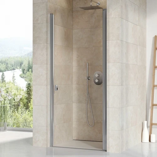 Душевая дверь Ravak Chrome CSD1-90 0QV70C00Z1 профиль Хром стекло Transparent