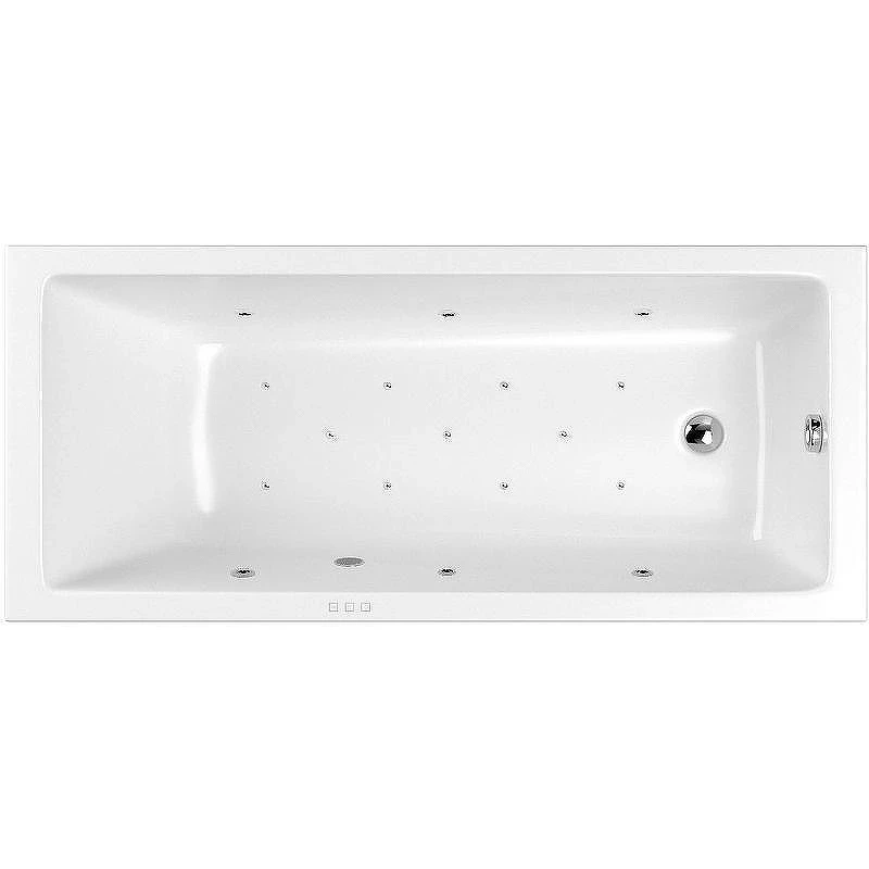 Акриловая ванна Whitecross Wave Slim 170x75 0111.170075.100.RELAX.CR с гидромассажем