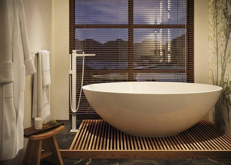 Смеситель для ванны Hansgrohe Metropol 32532700S цвет Белый матовый