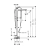 Смеситель для ванны Hansgrohe Metropol 32532700S цвет Белый матовый