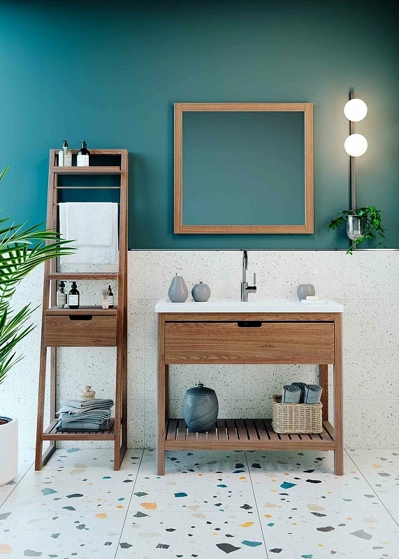 Тумба под раковину Creto Provence Family 85 9-1008WF Wood массив дерева